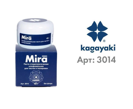 Паста для полирования Kagayaki Mira без фтора 45г KAGAYAKI