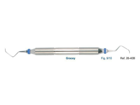 Кюрета Gracey 9/10 ручка DELUXE 10мм 26-40B