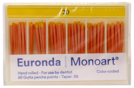 Штифты гуттаперчевые, Euronda