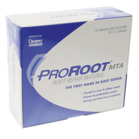 Pro Root МТА, 10 пакетиков по 0.5 г, Dentsply