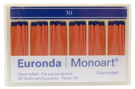 Штифты гуттаперчевые, Euronda