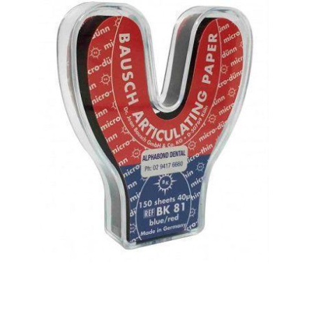 Бумага артикуляционная, BAUSCH