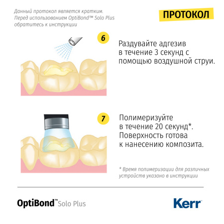 Однокомпонентный адгезив OptiBond™ Solo Plus, Kerr