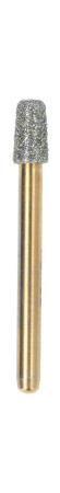 A845KR 314 Бор алмазный для турбинного наконечника "Золотая серия", форма конус с круглым кантом укороченный, Sunshine