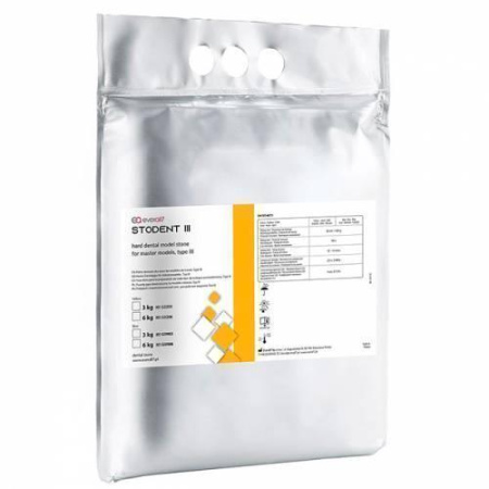 Stodent 3 гипс для моделей 3 класс, синий, 3 кг