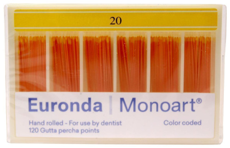 Штифты гуттаперчевые, Euronda