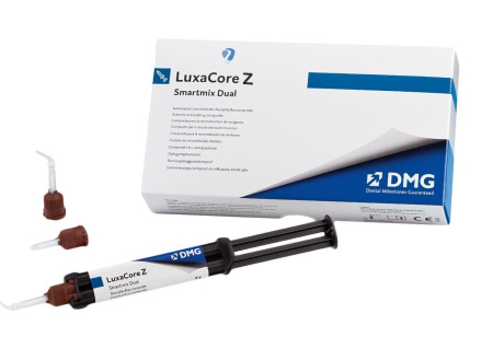 Цемент для постоянной фиксации LuxaCore Z-Dual Smartmix, 2 шприца по 9 г, DMG