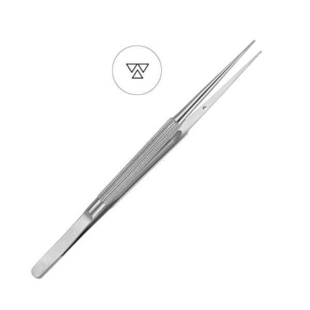 Пинцет Gomel микрохирургический прямой 18см 22-30