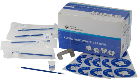 Фторлак Alpha-Pro White Varnish, 50 унидоз по 0.5 мл, Dental Technologies