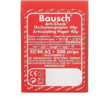 Бумага артикуляционная, BAUSCH