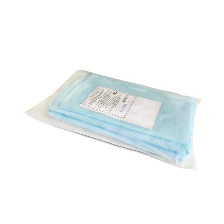 Комплект белья ИМПЛАНТОЛОГИЧЕСКИЙ стерильный (халат, маска, бахилы, шапочка, 3 салфетки) Инмедиз