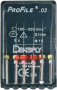 Машинные файлы ProFile, 6 штук, Dentsply Maillefer