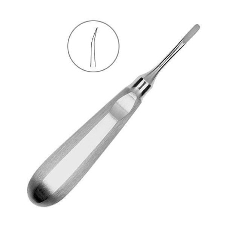 Люксатор изогнутый 4мм 13-7LX