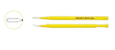 Скальпель-расслаиватель офтальмологический МСВ12 6шт/упак Mani