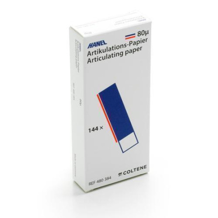Бумага артикуляционная Hanel 80 мкм, 144 л, Coltene