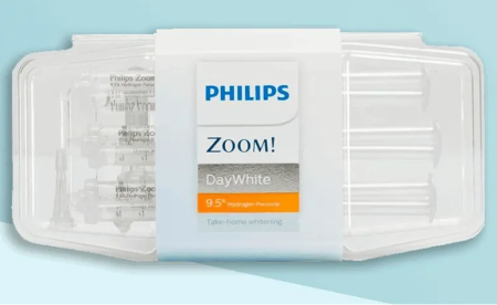 Гель для домашнего отбеливания ZOOM Day White 9.5% HP Дневная система отбеливания зубов 3 шпр х 2,4мл