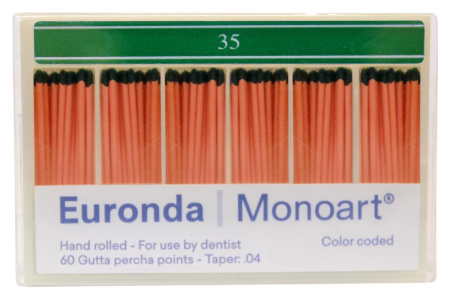 Штифты гуттаперчевые, Euronda