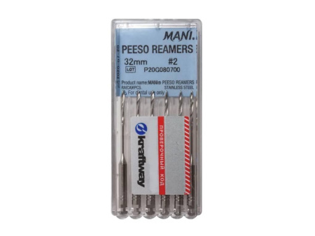 Машинные файлы Peeso Reamers, 6 шт, Mani