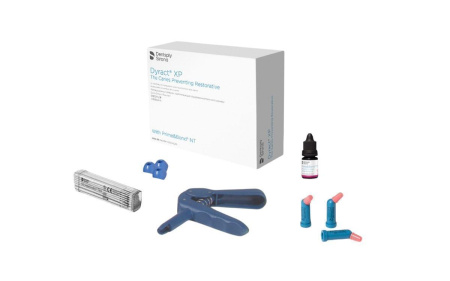 Реставрационный материал Dyract XP Intro Kit, 40 компьюл по 0,25 г + 2,5 мл + пистолет для капсул, Dentsply