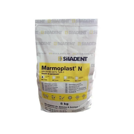Marmoplast N суперпрочный натуральный гипс