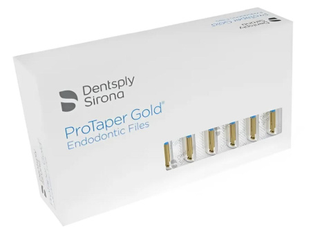 Машинные файлы ProTaper Gold, 6 шт, Dentsply Sirona