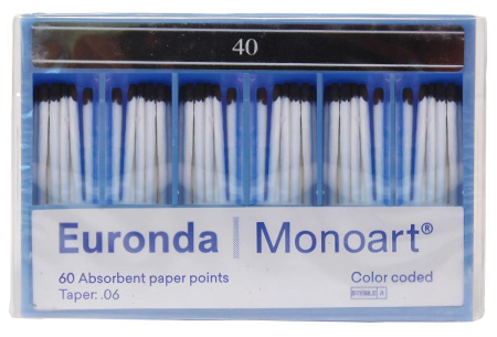 Штифты бумажные, Euronda