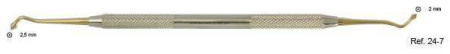 Гладилка 2,5-2,0 мм 24-7