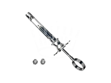 Шприц карпульный (Одно кольцо, толкатель-копье) 100-028 Medenta, Пакистан