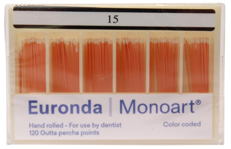 Штифты гуттаперчевые, Euronda