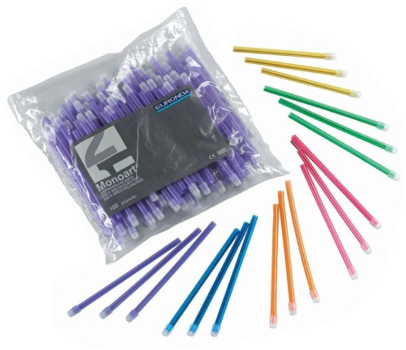 Monoart® Слюноотсосы EM15, 100 шт, Euronda