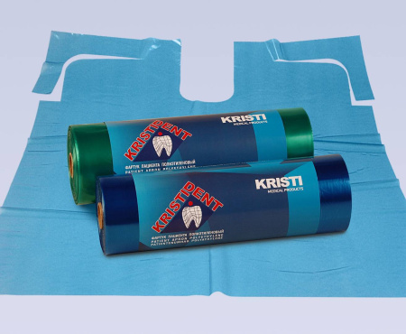 Фартук полиэтиленовый в рулоне, 200 шт, Кристидент