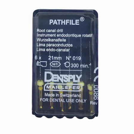 Машинные файлы PathFile, 6 шт, Dentsply Maillefer