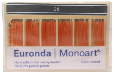 Штифты гуттаперчевые, Euronda