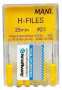 Ручные файлы H-Files, 6 шт, Mani