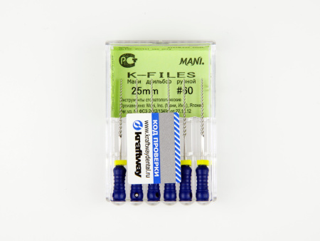 Ручные файлы K-Files, 6 шт, Mani