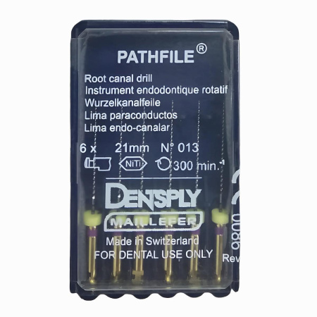 Машинные файлы PathFile, 6 шт, Dentsply Maillefer