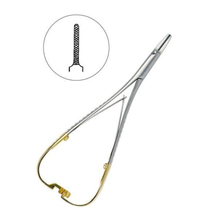Иглодержатель хирургический Mini RiderLichtenberg 14см ТС 20-21A