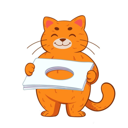 Салфетка нестерильная 45 см х 65 см с отверстием (фибрелла)