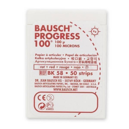 Бумага артикуляционная, BAUSCH